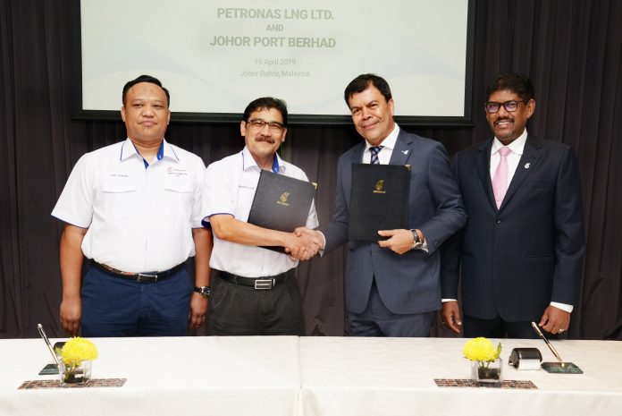 JOHOR PORT INKS MARINE SERVICES AGREEMENT WITH PETRONAS LNG LTD