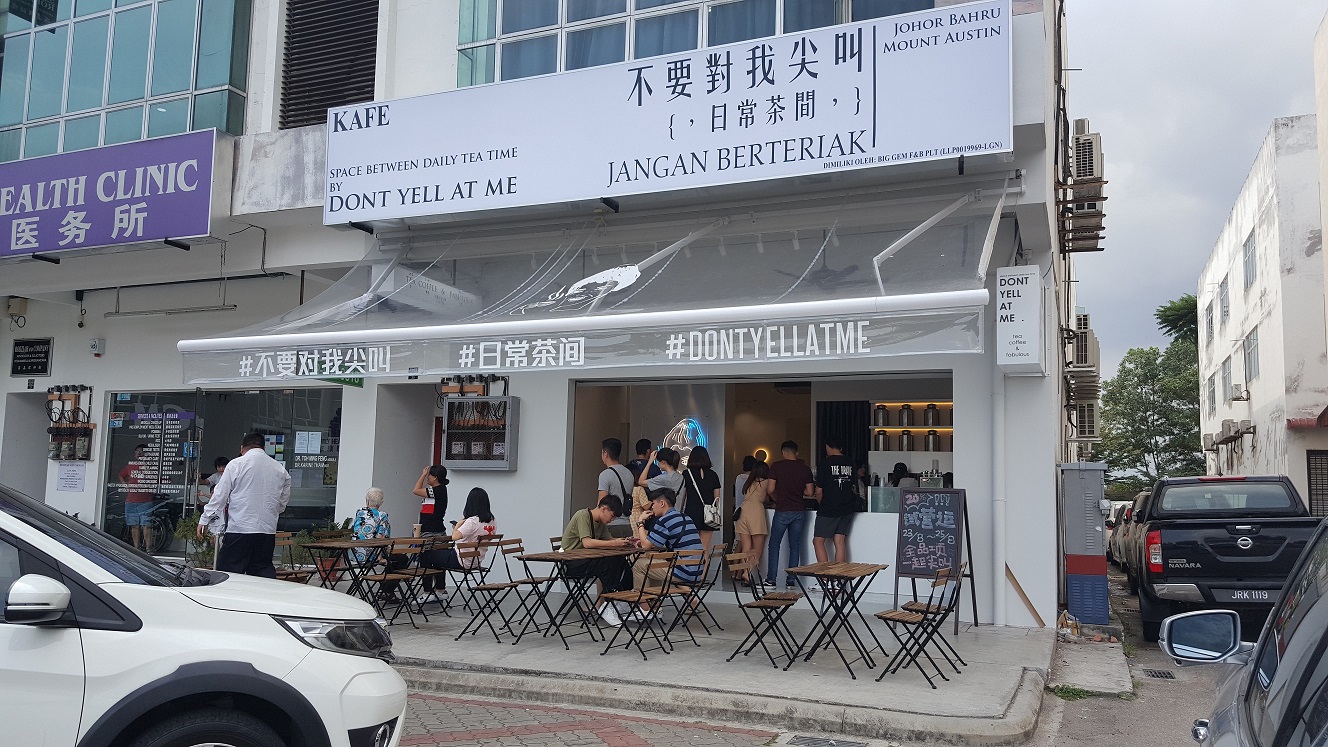 This bubble tea shop name so creative!